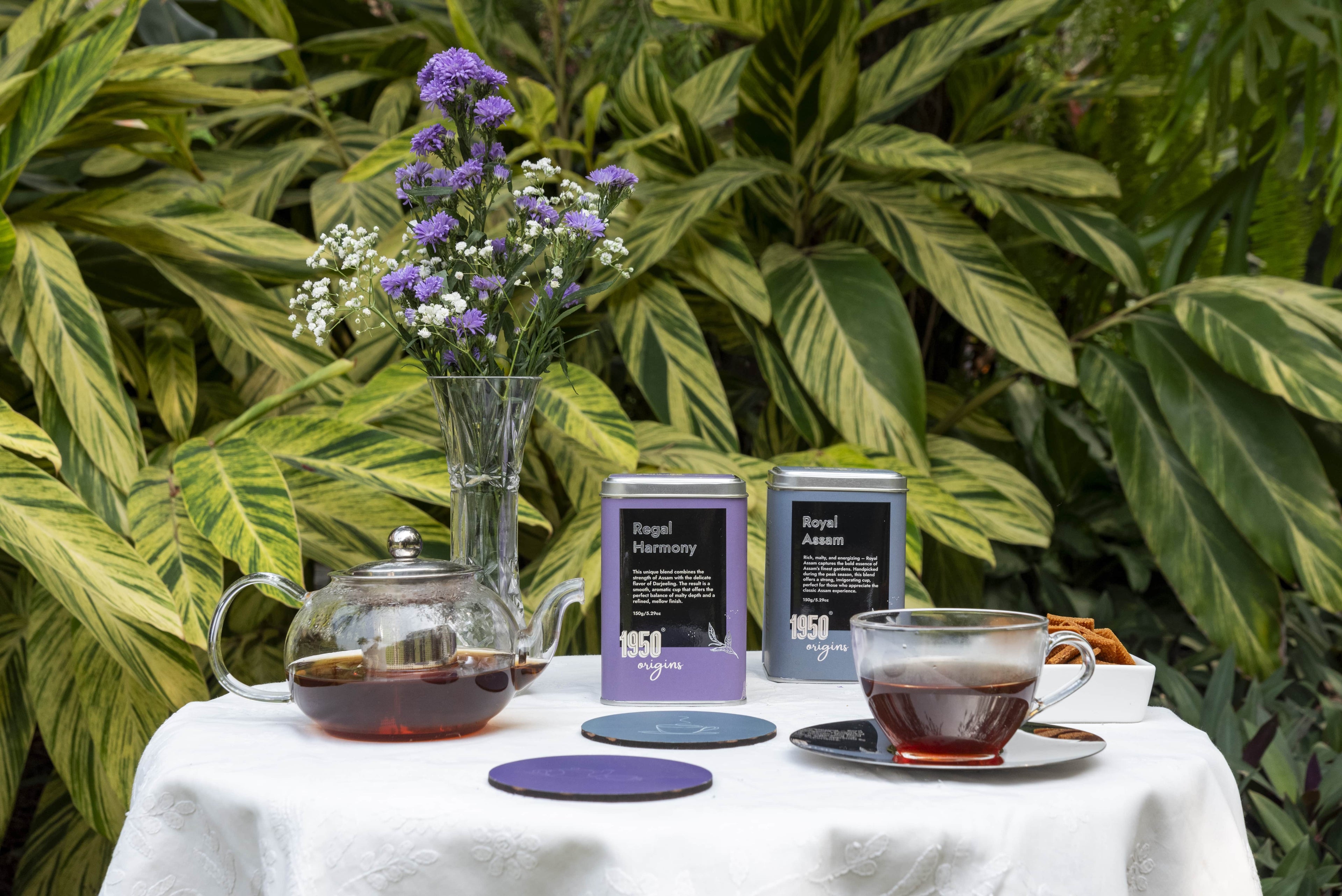 tea with box