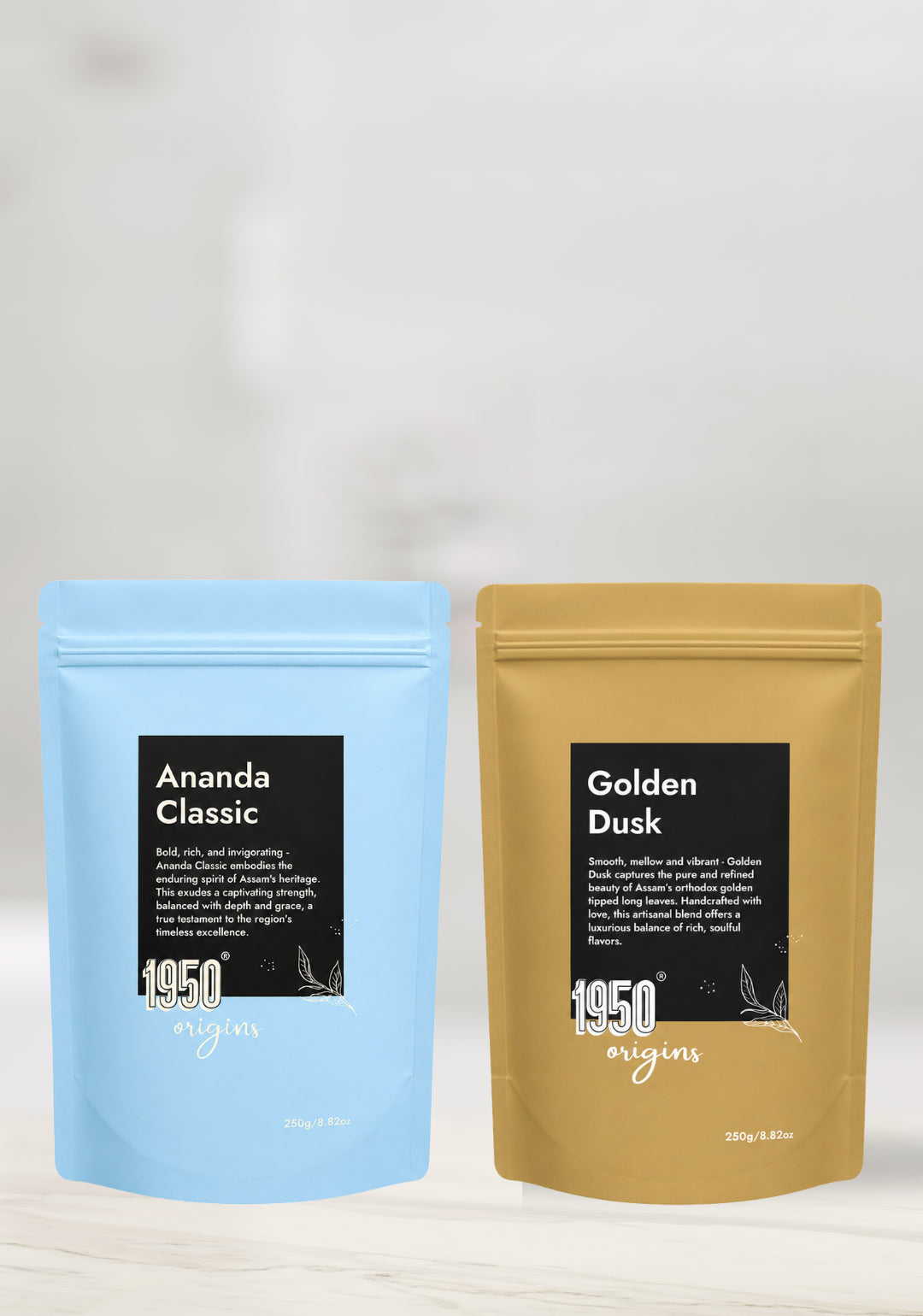 Ananda Classic 500g Pack & Golden Dusk 250g Pack