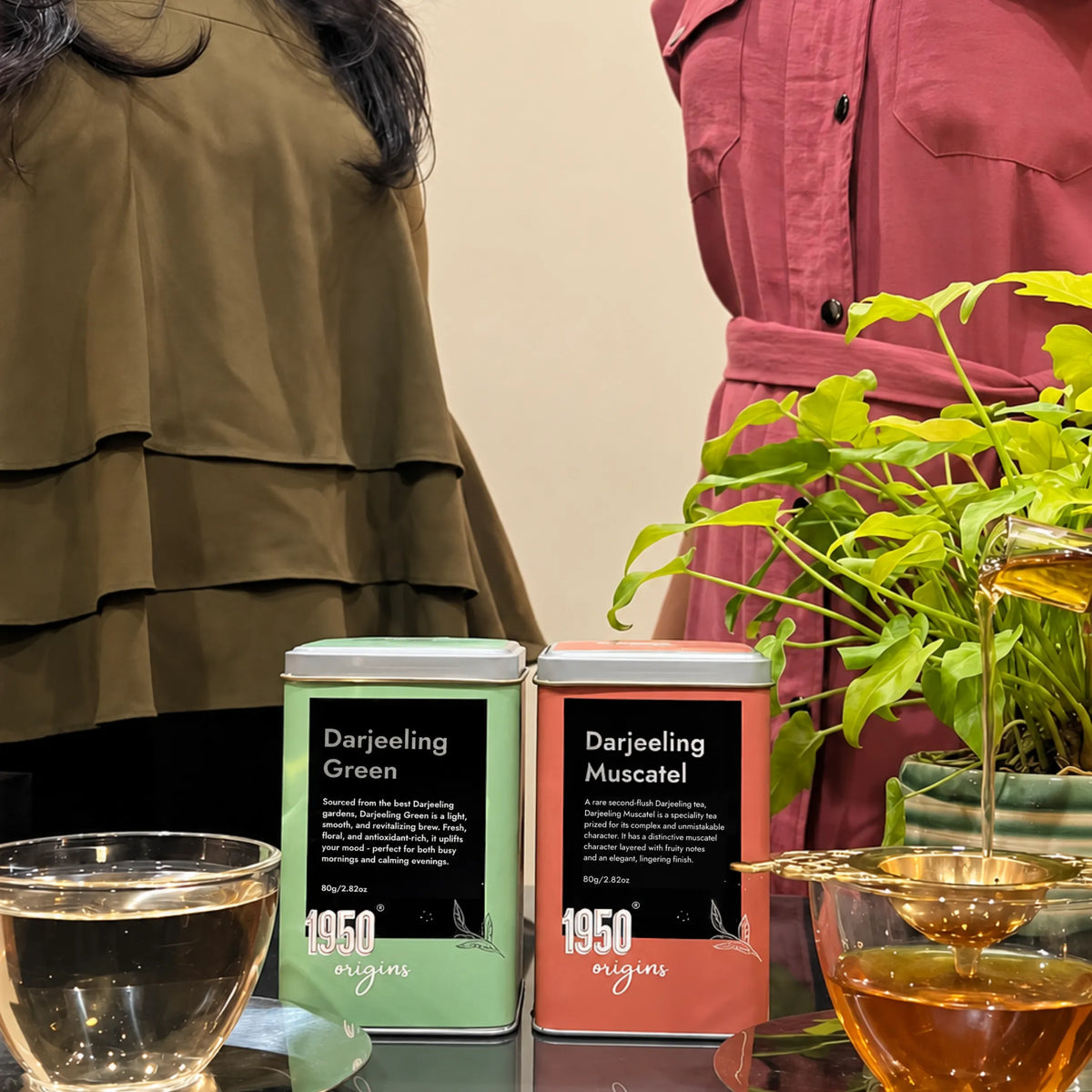 Darjeeling Green & Darjeeling Muscatel