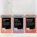 Darjeeling Muscatel, Darjeeling Mist, & Regal Harmony