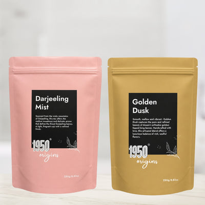 Golden Dusk & Darjeeling Mist (250g x 2)