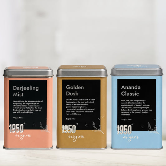 Ananda Classic, Golden Dusk & Darjeeling Mist