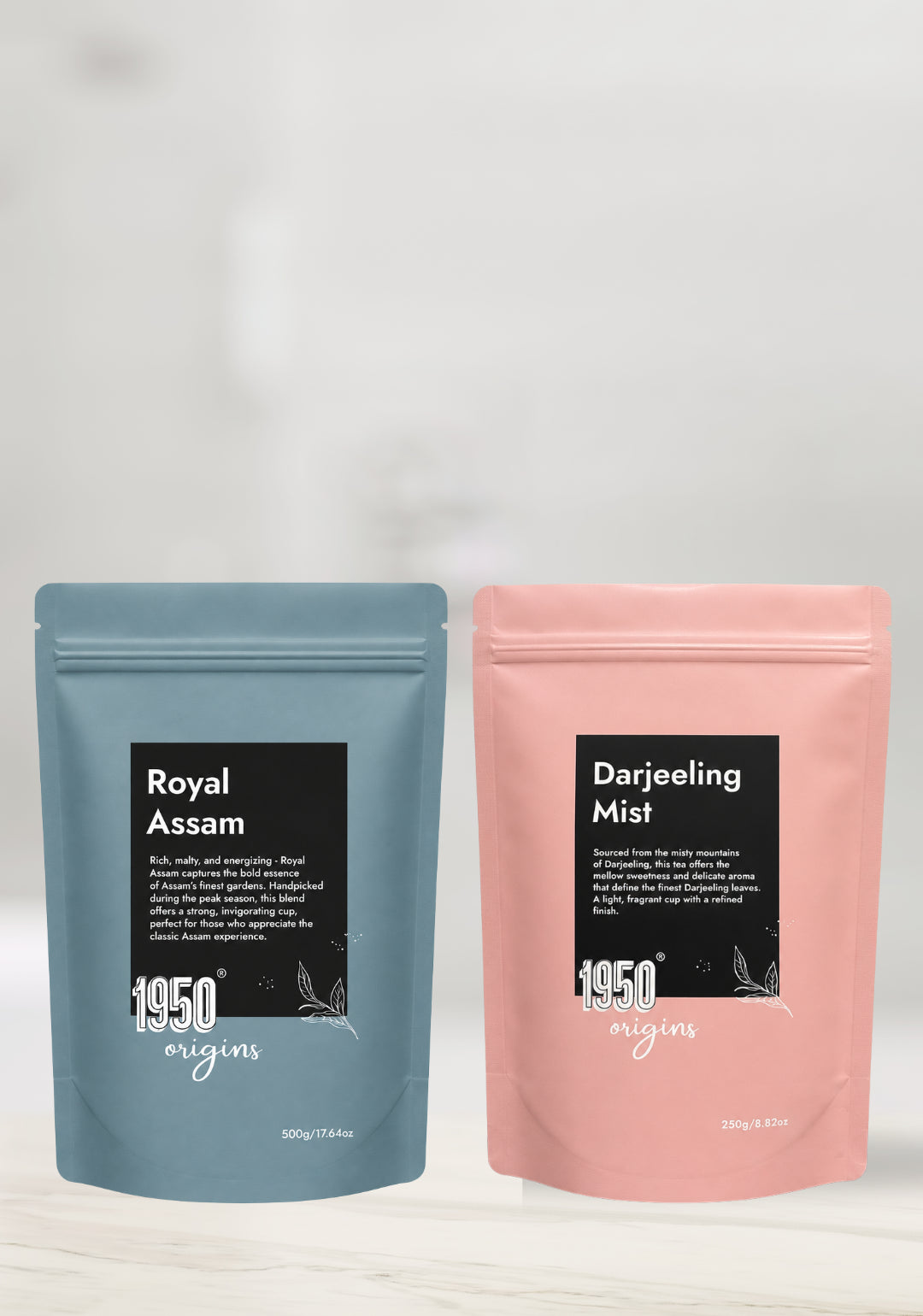 Royal Assam 500g Pack & Darjeeling Mist 250g Pack