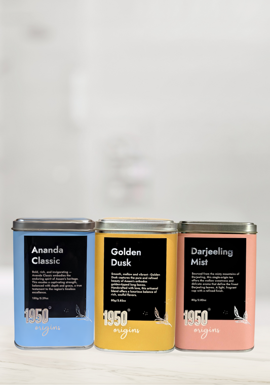 Ananda Classic, Golden Dusk & Darjeeling Mist