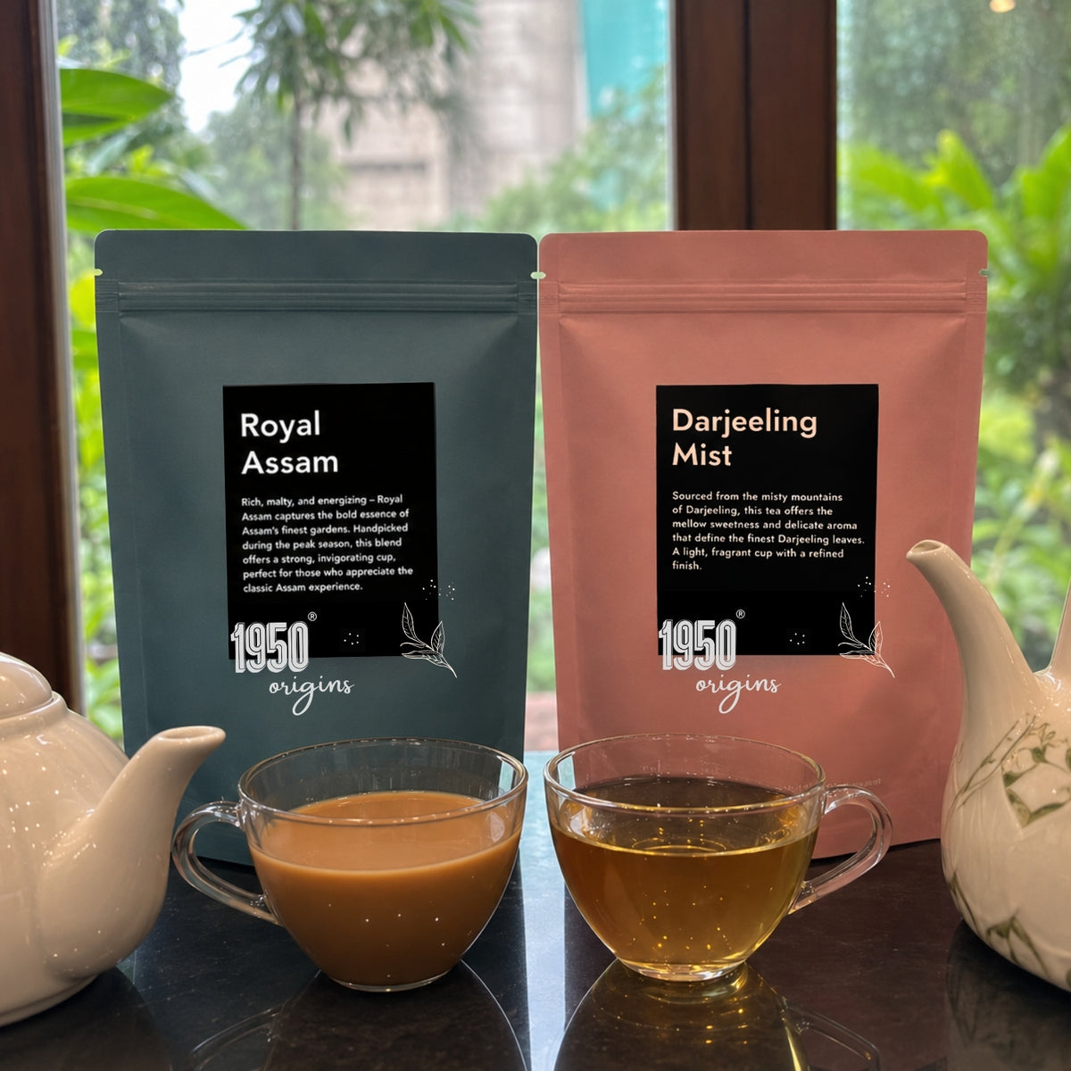 Royal Assam 500g Pack & Darjeeling Mist 250g Pack