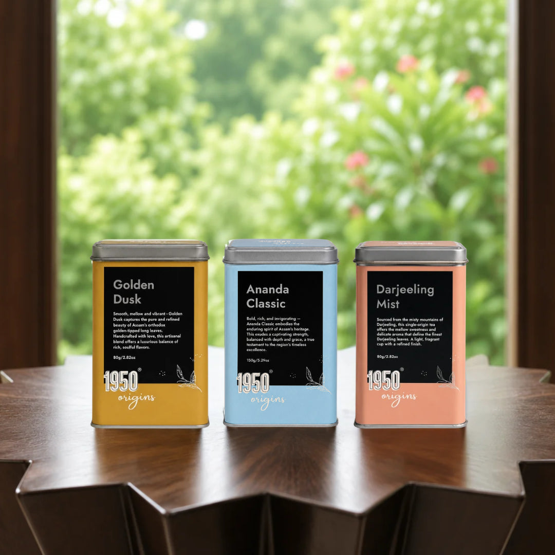 Ananda Classic, Golden Dusk & Darjeeling Mist