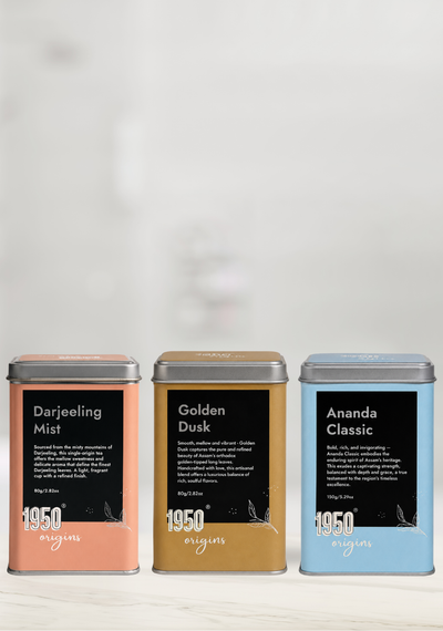 Ananda Classic, Golden Dusk & Darjeeling Mist