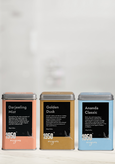 Ananda Classic, Golden Dusk & Darjeeling Mist