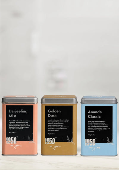 Ananda Classic, Golden Dusk & Darjeeling Mist